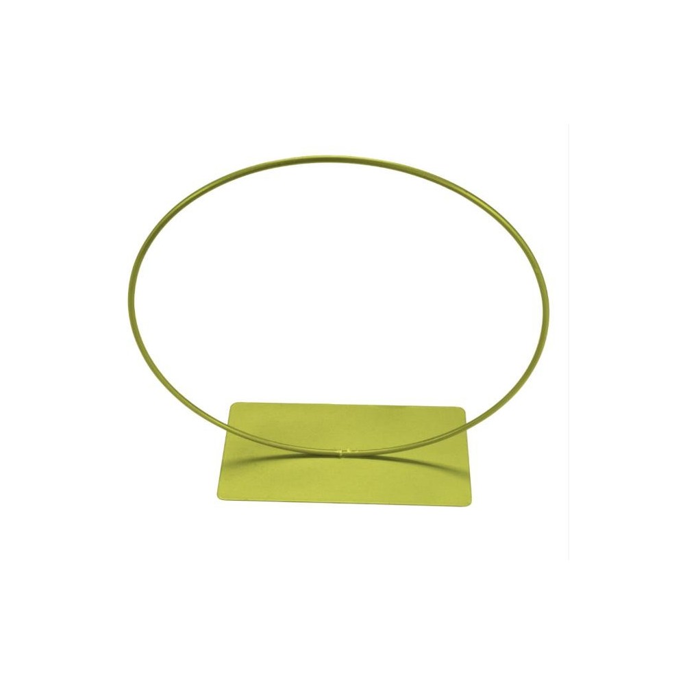 CERCHIO METAL D.22CM ORO